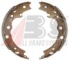 TRUSTING 110344 Brake Shoe Set, parking brake